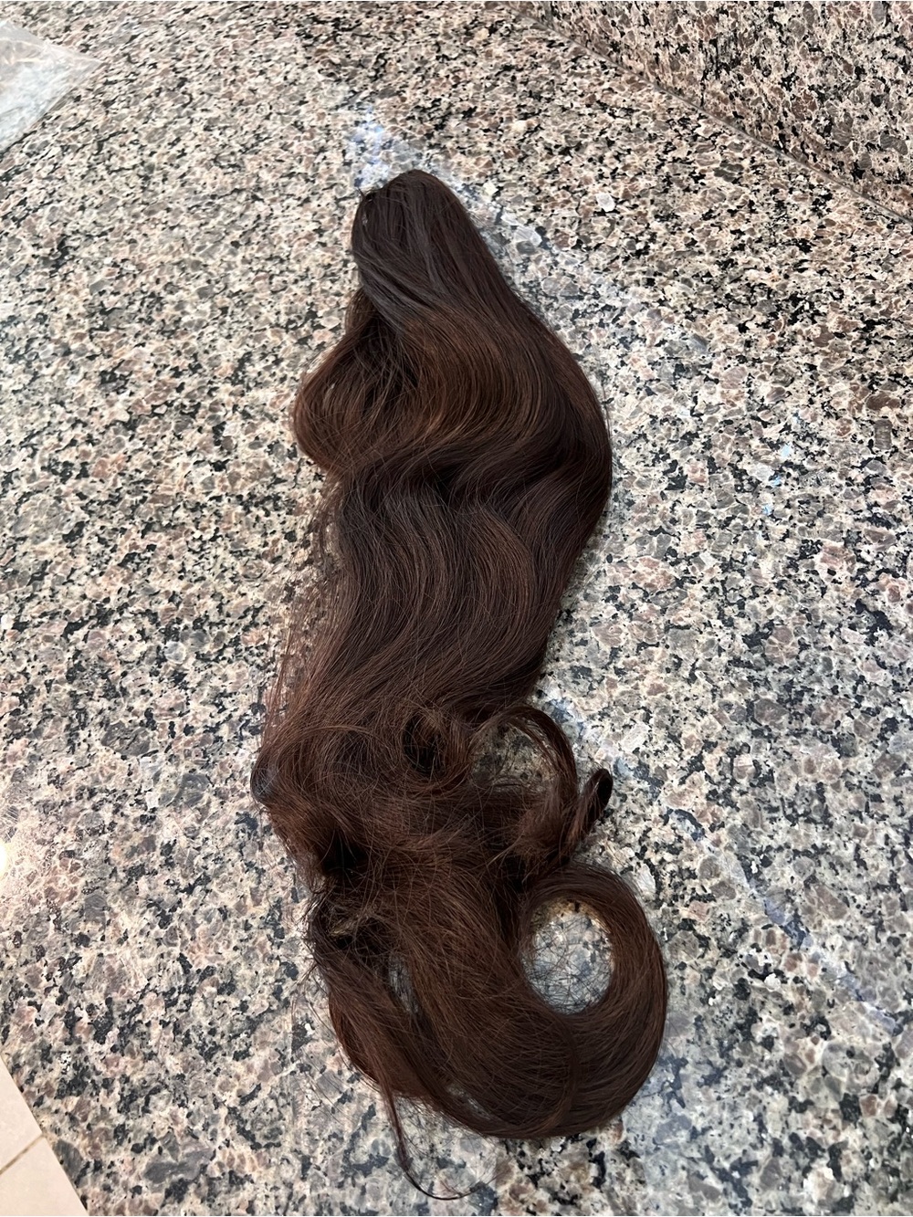 Natural Dark Brown Clip-In Ponytail Extension - Women Hair
